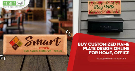 premium name plate for home