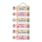 Home Quotes Decorative Wall Hanging for Living Room | Bedroom | Home Decor | Gifts item | Wall Hangings for Home Decoration (WH_6006N) - Decor Mantra