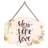 Home Quote Wooden Wall Hanger for Home Decor | Office | Gift | Bedroom | Living Room | Wall Accents | Wall Art | Wall Hangings Home Decoration | Art Items (WH_3607N) - Decor Mantra