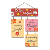 Do Good Be Quotes Decorative Wood Wall Hanger For Livingroom, Bedroom | Home Decor | Office | Gift Item | Artworks Decoration | Modern Wooden Designer (WH_6511N) - Decor Mantra
