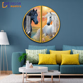 Eternal Bond: Light and Shadow Acrylic Premium Painting