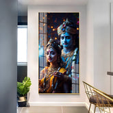 Radha Krishna Acrylic Premium Painting