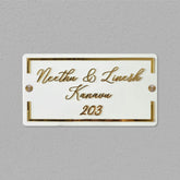 Classic Personalised Acrylic Nameplate