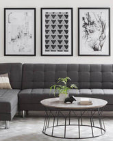 Metal Urban Rhythm Coffee Table - Decor Mantra