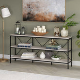 Modern Console Tables with Metal Frame