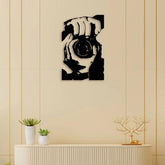 Camera Man Metal Wall Art - Decor Mantra