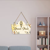 Bedroom Quote Wall Hanger for Home|Office|Living Room|Gift, Wall Decoration