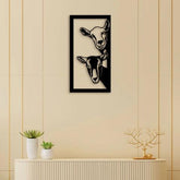 Goat Family Metal Wall Art - Decor Mantra