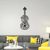 Guitar Metal Wall Art - Decor Mantra