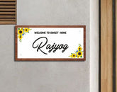 Acrylic Nameplate with Personalized Designs for Doors & Desks