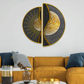 Modern Style Semi Circle Wall Paintings & Arts Decor Mantra