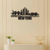 New York City Metal Wall Art - Decor Mantra