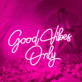 Good Vibes Only Neon Light