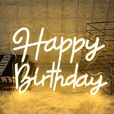 VYNES Happy Birthday Neon Light