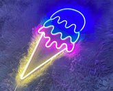 Ice Cream Softy Neon Light