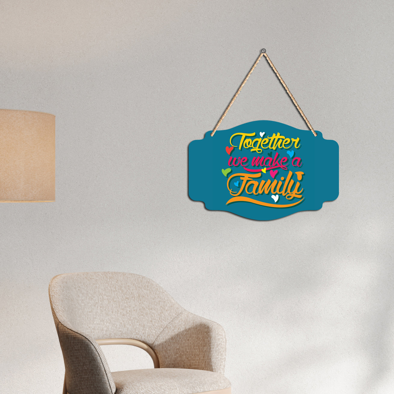 Love Quote Wooden Wall Hanger for Home|Office|Living Room|Gift