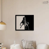 Running Horse Metal Wall Art - Decor Mantra