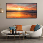 Canvas Wall Painting of Beautiful Sunset - Decor Mantra