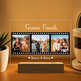 Custom Night Light Best Friend Gifts, Soul Sister Plaque Christmas Gift, Birthday Gift for Her, Personalized Photo Sign, Personalized Gifts