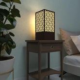 Wooden Night Light Modern Look Table Lamp for Home Decor - Decor Mantra