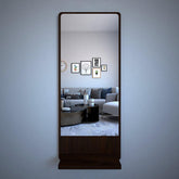 Minimalist Design Art Full Length Rectangular Wall Mirror - Decor Mantra