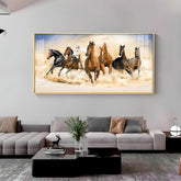 Horses in Motion Premium Acrylic Horizontal Wall Art - Decor Mantra