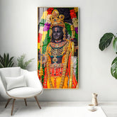 Divine Shree Ram Vertical Wall Art in Premium Acrylic - Decor Mantra