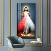 Premium Vertical Acrylic Wall Art with Jesus Christ Imagery - Decor Mantra