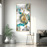 Elegant Vertical Wall Artwork in Premium Acrylic - Decor Mantra