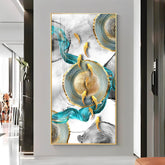 Goldfish Sanctuary Vertical Wall Art in Premium Acrylic - Decor Mantra
