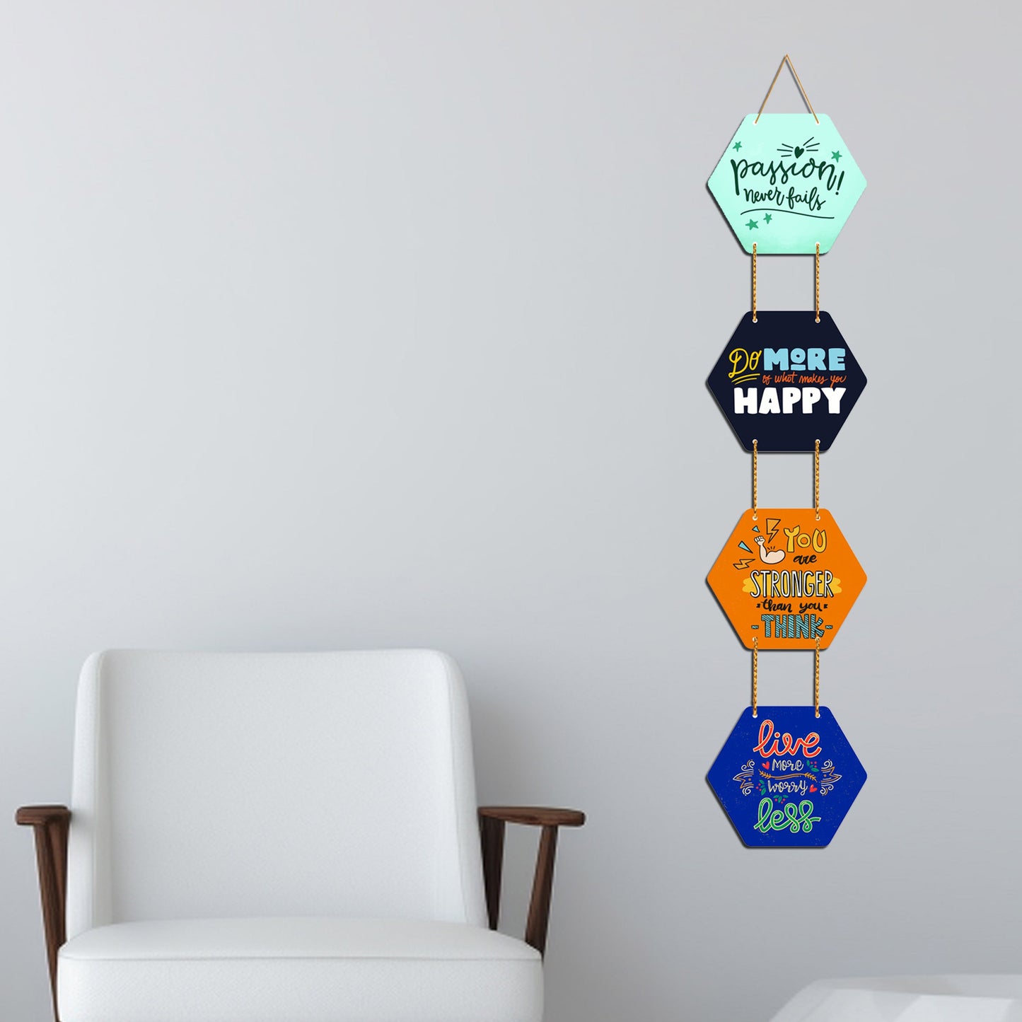 Motivational Quotes Wooden Wall Hanger for Home|Office|Living Room|Gift