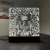 Love Couple acrylic 3D lamp Acrylic Night Lamp For Home/Bedroom/Gift