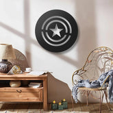 Shield Metal Wall Art Decor