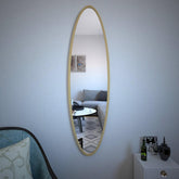 Minimal Design Full Length Oval Mirror - Decor Mantra