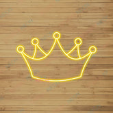 Crown Neon Sign LED Light