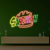Sandwich Neon Sign led neon light