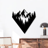 Mountain View Metal Wall Art