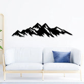 Mountain Landscape Metal Wall Art