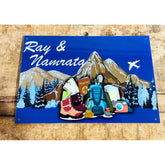 Acrylic Multicolor Home Name Plate