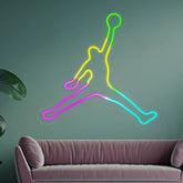 Jumpman FloMo Neon Sign