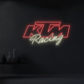 KTM Racing Neon Sign