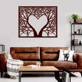 Heart Shape Metal Wall Art