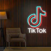 TikTok Neon Sign