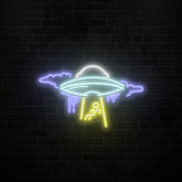 Spaceship UFO LED Neon Light
