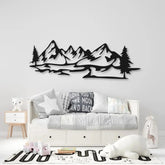 Trees Scenery Metal Wall Art