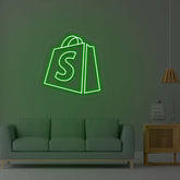 Shopify Logo LED Neon Light