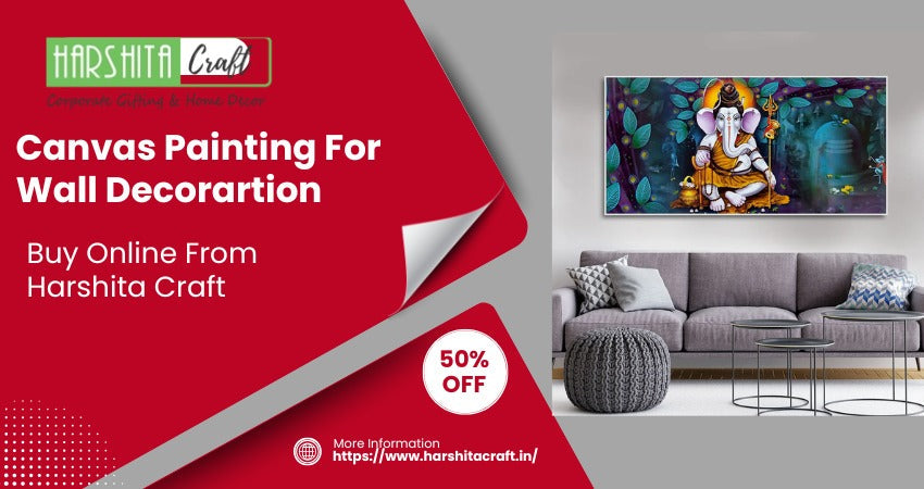 Canvas Painting For Wall Decorartion Buy Online From Harshita Craft 50% Off