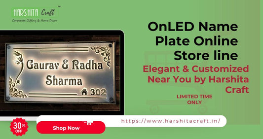 elegant and customized LED name plates near you