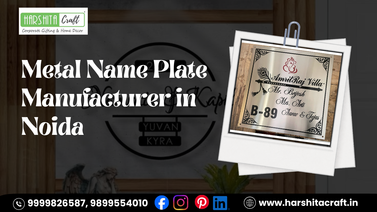 metal name plate for home in Noida