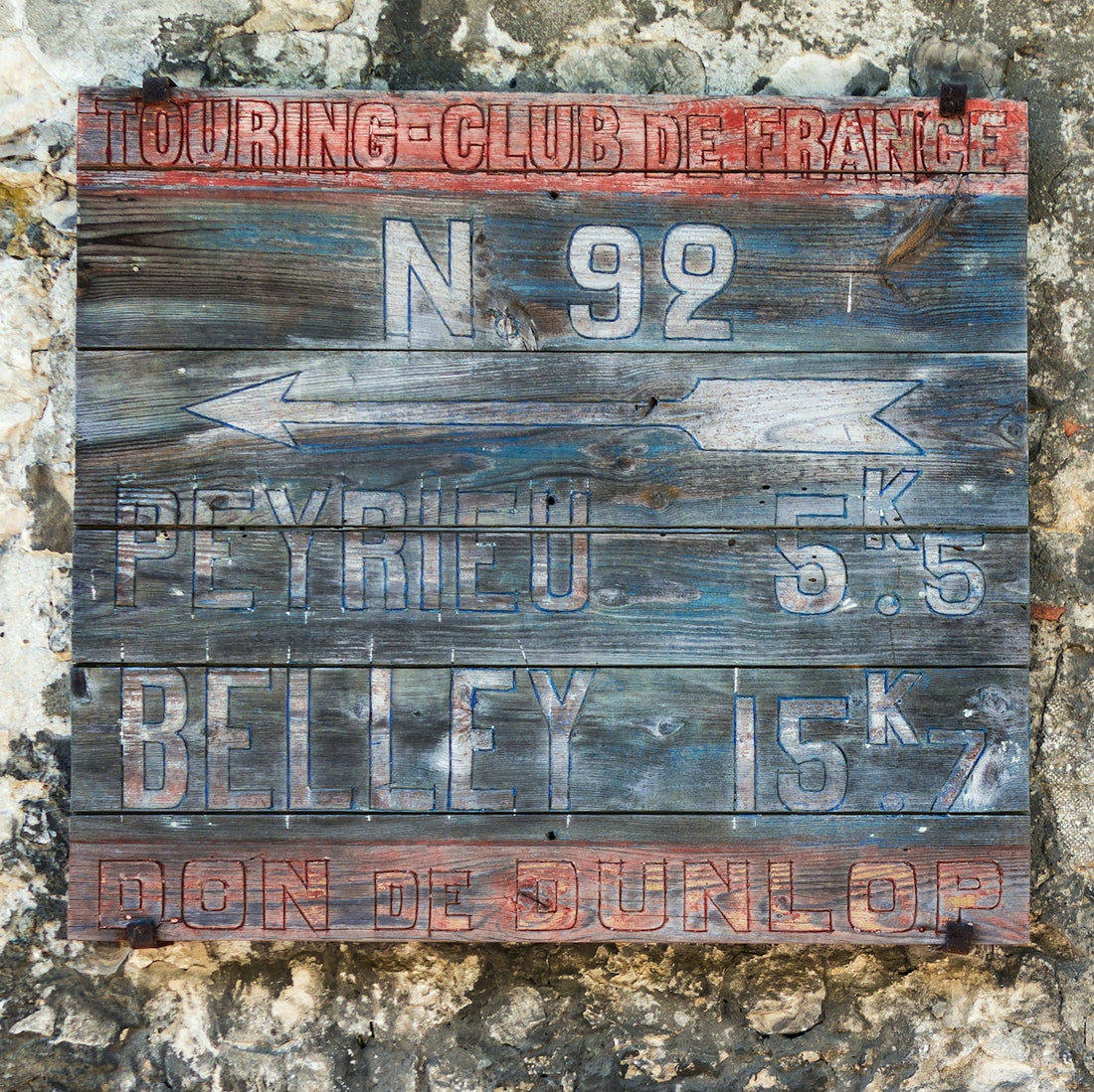 a sign on a wall